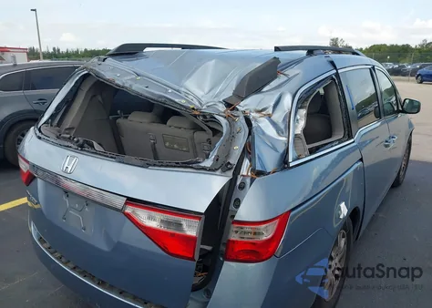 2013 Honda Odyssey Ex из США, поврежденный, VIN 5FNRL5H47DB089110